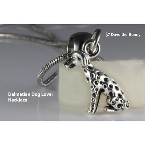 Dalmatian Dog Necklace - Dalmatian Decor - Picture 4 of 9